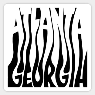 Atlanta, GA Sticker